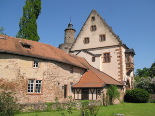 Fototapeta na wymiar Schloss bzw. Burg in Büdingen