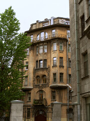 beautiful house in the historical part of St. Petersburg