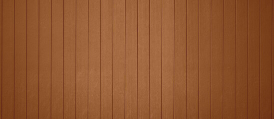 Brown wooden panels pattern or plywood vertical fence textured for material backdrop and background 