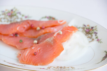 スモークサーモン