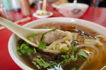 pork blood soup
