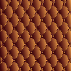 Vector illustration of white  upholstery leather pattern background