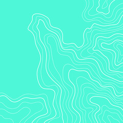 topographic map vector illustration abstract height lines isolated on a blue background