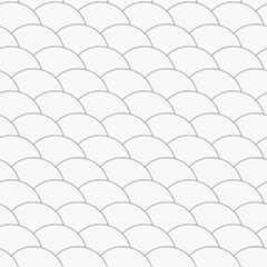  Vector seamless pattern. Stylish texture with figures from circles. Geometric lattice pattern.
