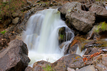 Waterfall in the Mountain