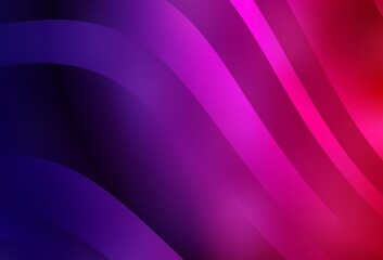 Dark Purple, Pink vector template with wry lines.
