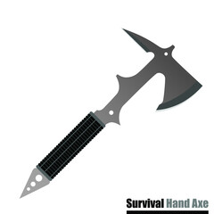 Survival hand axe, Axes logo, Axes Icon, vector
