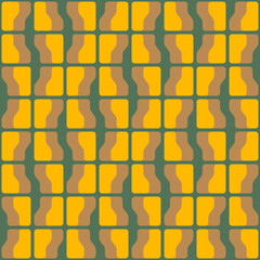 Simple abstract seamless pattern. Colorful accent for any surface.