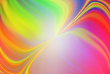 Obraz premium Light Green, Red vector blurred shine abstract texture. Colorful illustration in abstract style with gradient. New way of your design.