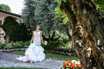 Sposi in villa
