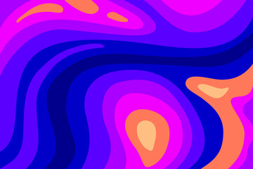 Abstract multicolored background image in the style of a topographic map