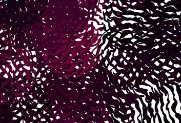 Dark Purple vector template with lines.