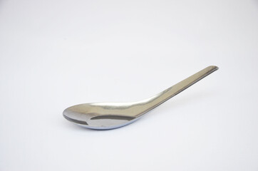Stenlet short spoon with white background.