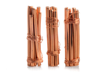 Scrap of copper wire, energy and secondary raw material industry