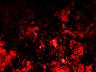 Beautiful abstract red grunge marble on black background and orange granite tiles floor on red background, love black wood banners graphics, art mosaic decoration