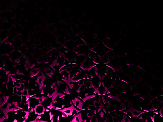 Beautiful abstract color white and pink marble on black background and gray and black granite tiles floor on pink background, love pink wood banners graphics, art mosaic decoration