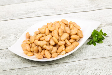Baked white bean