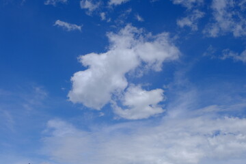 Fototapeta premium blue sky with clouds