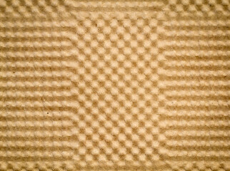 Wabenstrucktur aus Papier als Textur