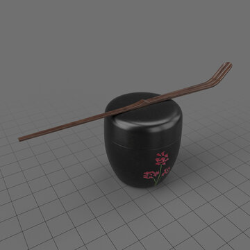 Chaki tea implement