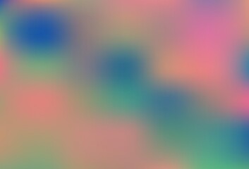 Obraz premium Dark Pink vector blurred template.