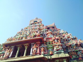 temple of tamil nadu, India in hinduism