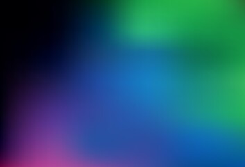 Fototapeta premium Dark Multicolor vector blurred pattern.