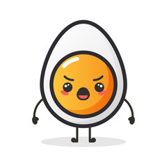 Cute Egg character for illustration or mascot.