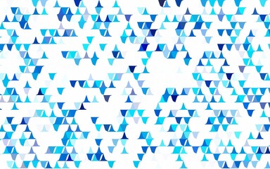 Light Pink, Yellow vector polygon abstract template. Colorful abstract illustration with gradient. A completely new template for your business design.