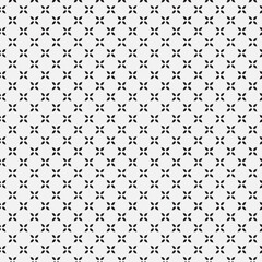 Seamless geometrical monochrome pattern.