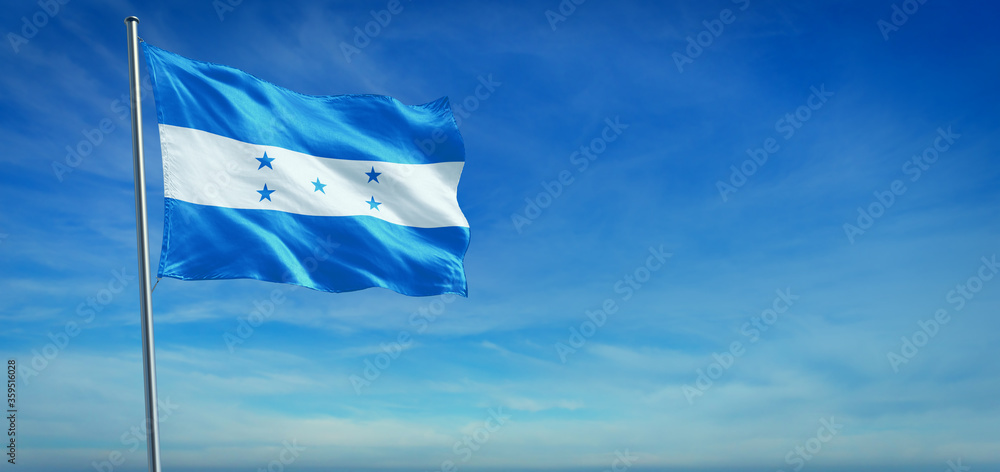 Wall mural the national flag of honduras