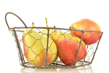 pear on white background