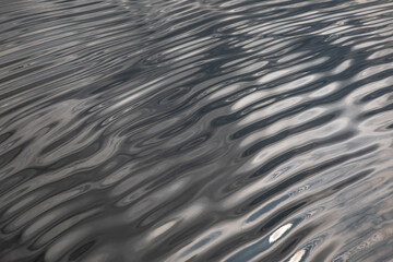 waves on the river