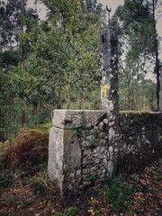 old stone cross