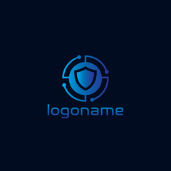 Shield security logo template - Eps 10