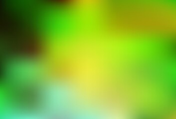 Fototapeta premium Light Green, Yellow vector abstract layout.