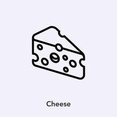 cheese icon vector sign symbol