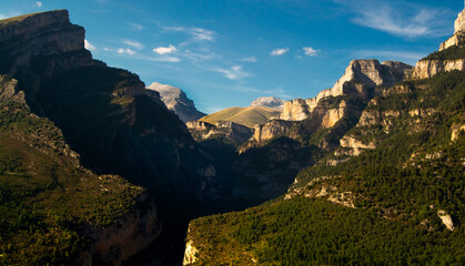 mountain landscape with mountains