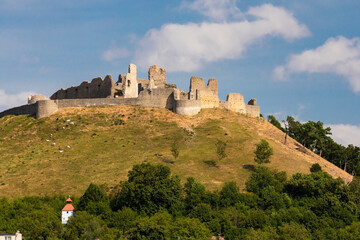 Obraz premium Branc castle ruins near Senica, Slovakia