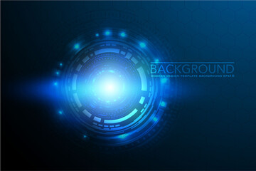 Futuristic and abstract background,Head up display concept.Vector EPS 10 illustration.