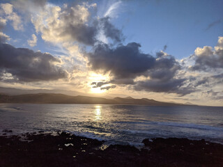 Sunset in Las Palmas