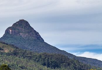 Sunrise over Adam's peak, Sri Lanka