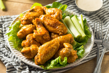 Homemade Spicy Buffalo Chicken Wings