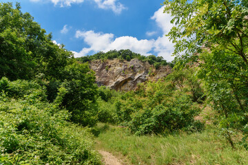 The Eagle Battlefield (serbian: Orlovo bojiste) is a former quarry. Panorama of Mount Fruska Gora