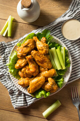 Homemade Spicy Buffalo Chicken Wings