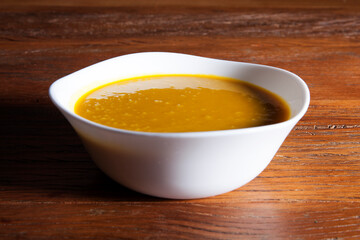 Nutrition concept - Healthy food, Diet, Detox, Clean Eating or Vegetarian concept. Healthy Pumpkin...