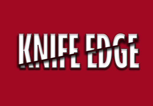 Sliced Text Effect Style Mockup