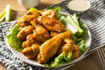Homemade Spicy Buffalo Chicken Wings