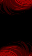 abstract red background with waves