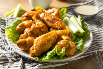 Homemade Spicy Buffalo Chicken Wings